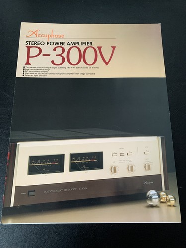 Accuphase 300v stereo - accuphase, p-300v