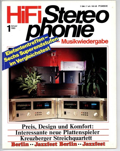 Hifi sterophonie 1983 - sterophonie, 1983-1