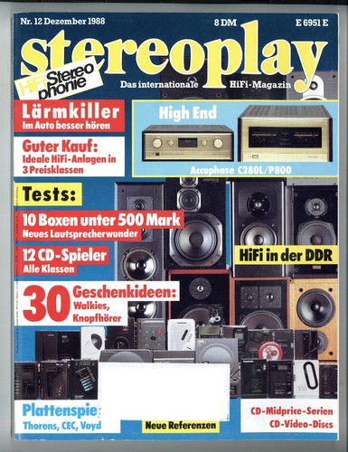 Stereoplay 1988 accuphase c - 1988-12,