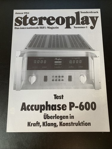 Stereoplay 1984 sonderdruck - 1984,