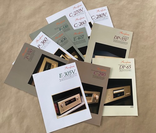 Accuphase flyer prospekt - flyer,